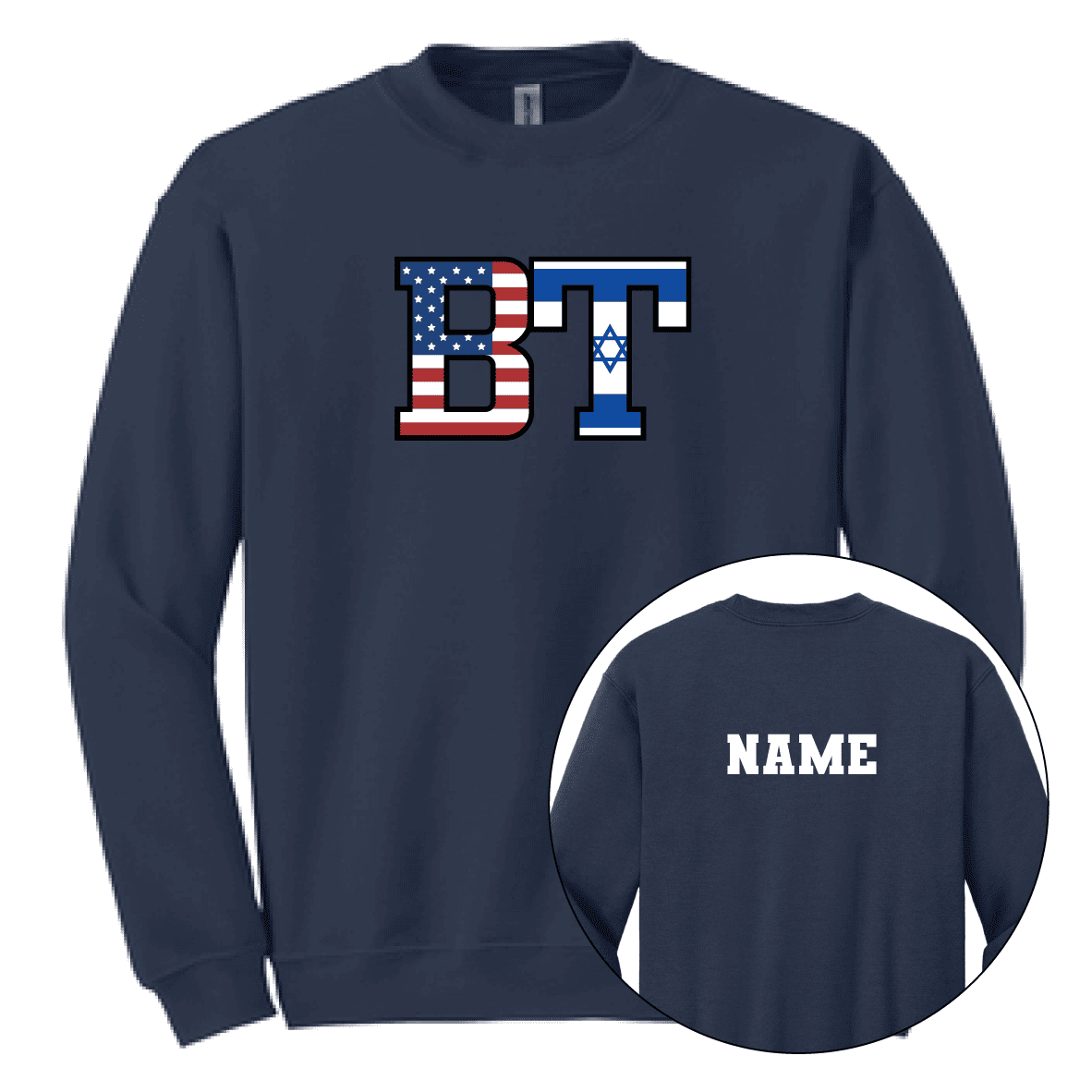 BT Flags Crewneck Custom