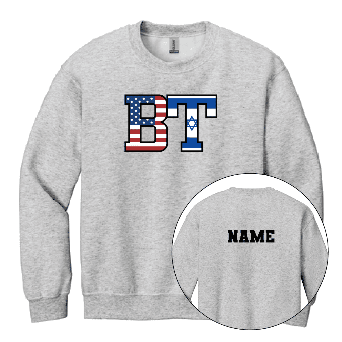 BT Flags Crewneck Custom