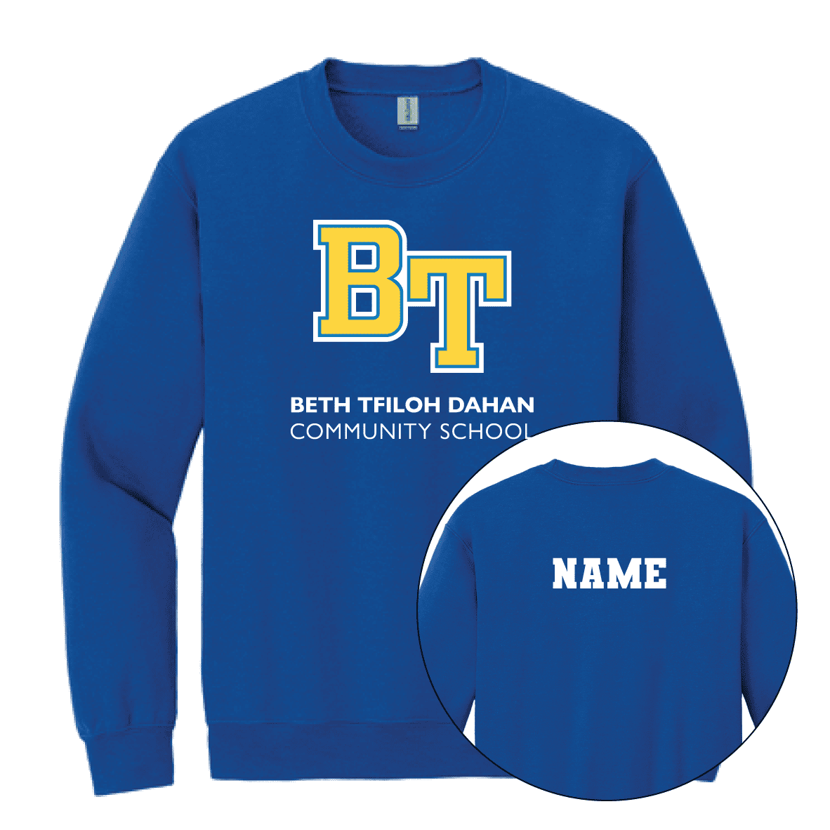 Beth Tfiloh Dahan Crewneck Custom