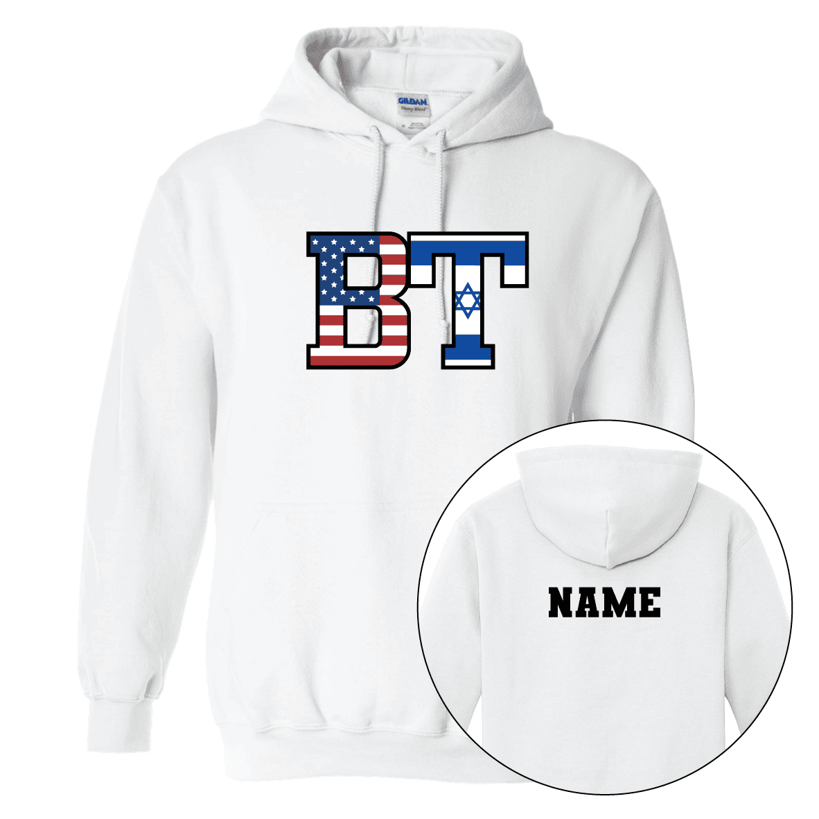 BT Flags Hoodie Customizable