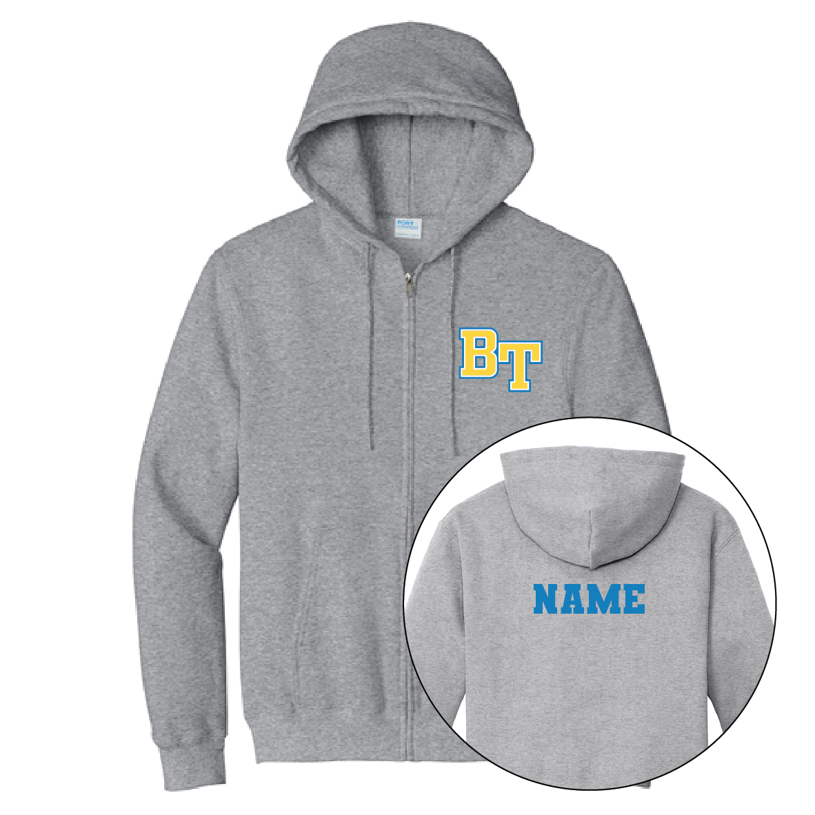 BT CUSTOM ZIP UP