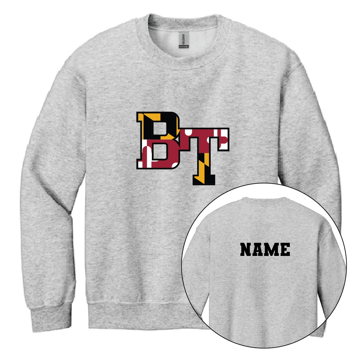 BT MOSAIC CUSTOM CREWNECK