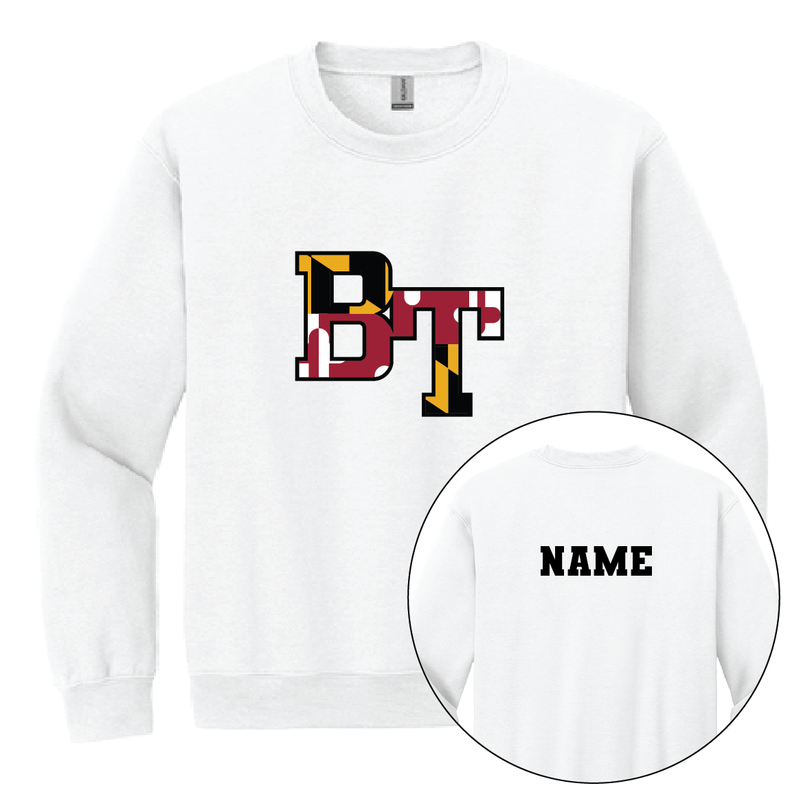 BT MOSAIC CUSTOM CREWNECK