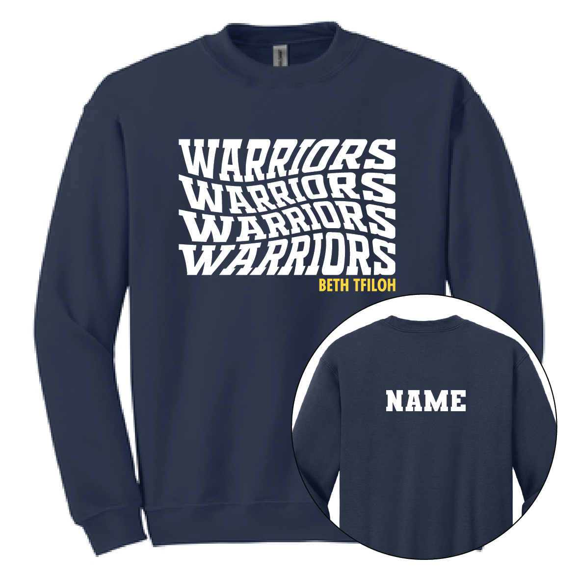 BT WARRIORS CUSTOM CREWNECK