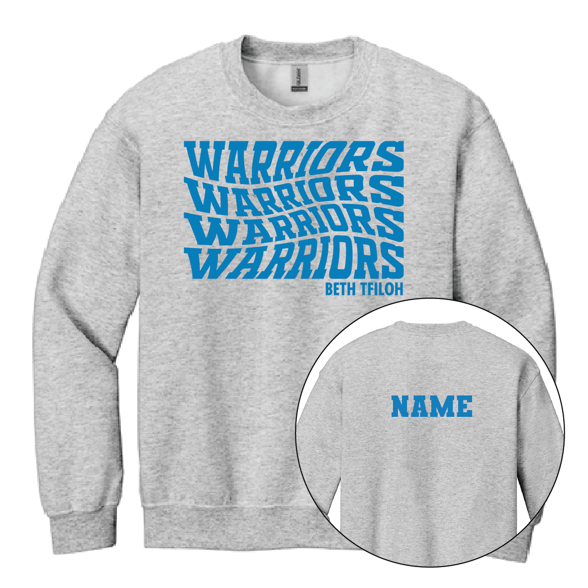 BT WARRIORS CUSTOM CREWNECK