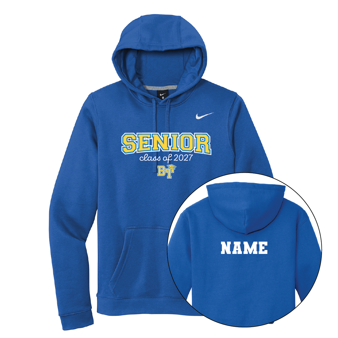 BETH TFILOH SENIOR CUSTOM NIKE HOODIE
