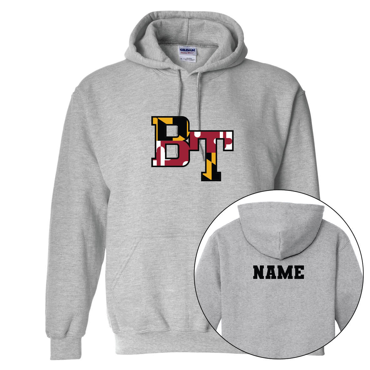 BT CHEST MOSAIC CUSTOM HOODIE